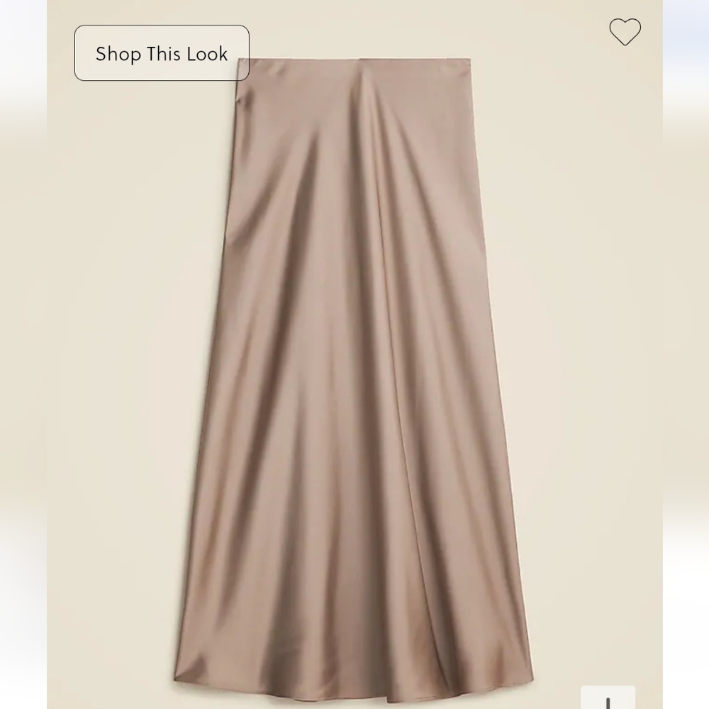 NWT J. Crew Gwyneth Slip Skirt